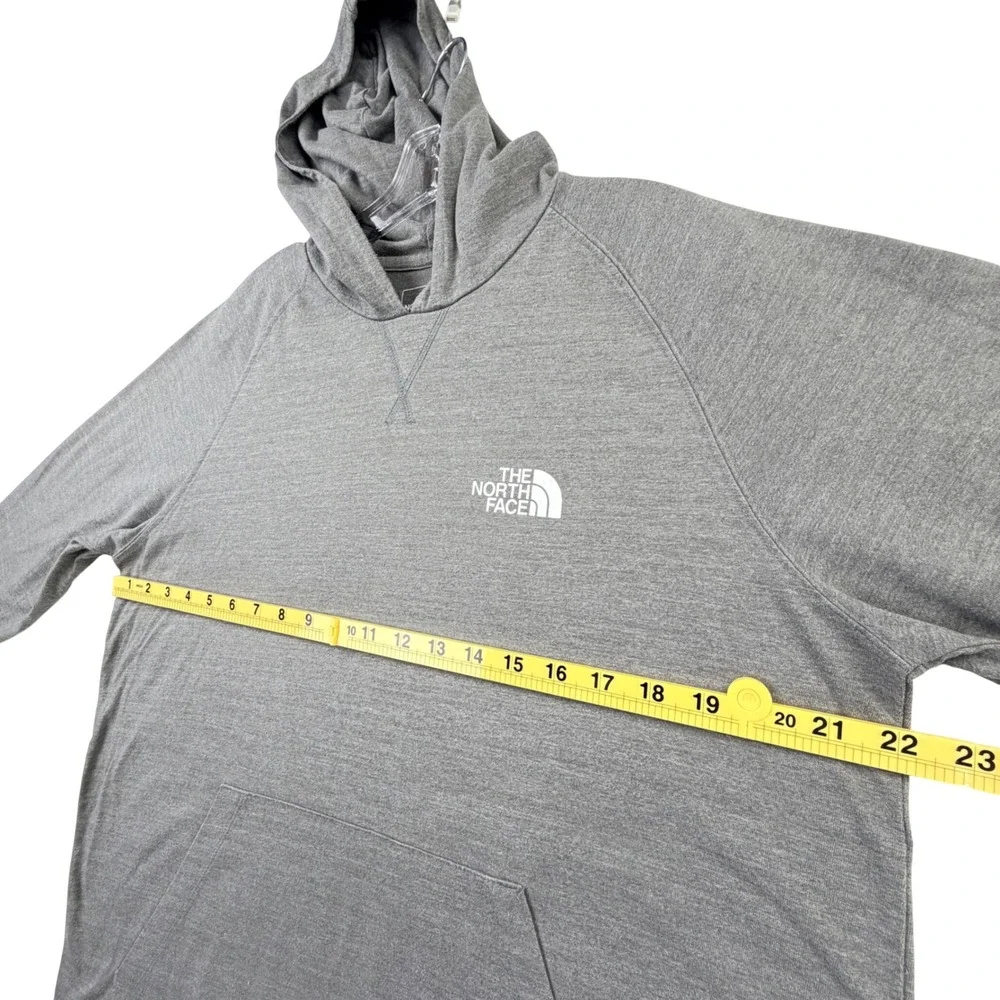 The North Face Hoodie Men Large Gray Classic Fit Outdoor Casual Streetwear